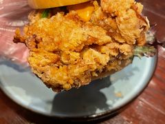 韩式风味炸鸡汉堡-bluefrog蓝蛙(皇庭广场店)