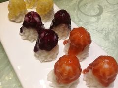 三色山药泥-东方之珠海鲜酒楼(南开店)