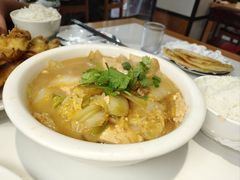 大白菜五花肉豆腐-方城小吃店