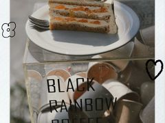 柑橘红茶糖渍橙皮奶油蛋糕-black rainbow coffee