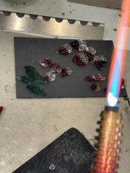 -烬·烧玻璃diy灯工玻璃艺术·银饰工作室