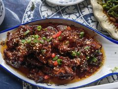 土猪糖醋排骨-龙姐私房菜(和顺古镇店)