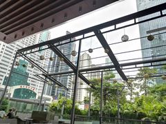 -深圳温德姆至尊酒店·大堂吧·户外花园