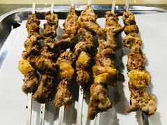 羊肉串-陇上全荟兰州传统牛肉面(延吉路店)