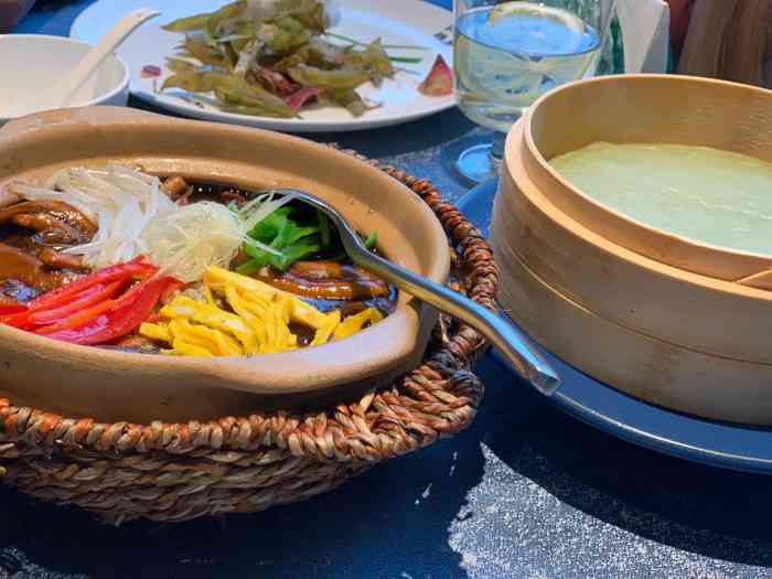 江南雅厨(李公堤店)-"圣诞聚餐.手撕鸭一般,主要是酱的味道,响.