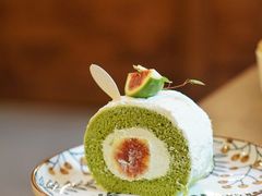 无花果小山园抹茶卷-C+ cake shop(天河南一路小区店)
