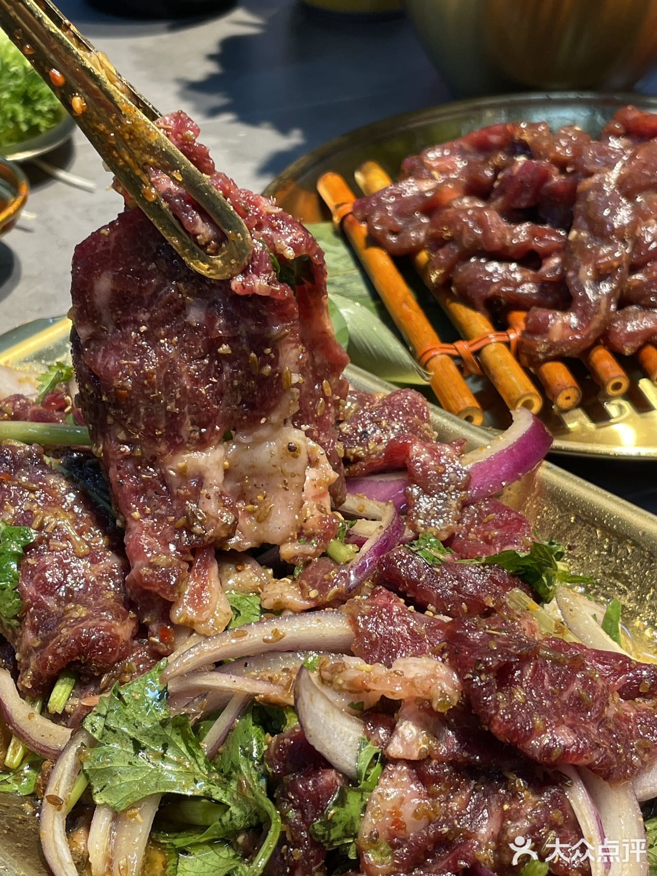 齐哈尔空运的牛肉烤肉店！开店即火