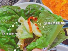 -草家酱蟹炭火烤肉店(珲春南路一店)