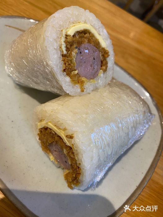 花悦豆香芝士火腿饭团图片