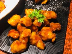 雪花糖醋里脊-绿茶餐厅(华联万柳店)