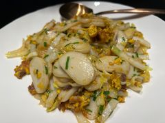 土鸡蛋炒年糕-海味世家·家常菜馆(明州里店)