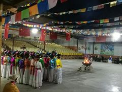 -摩梭传统篝火晚会