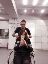 -I+造型烫发染发