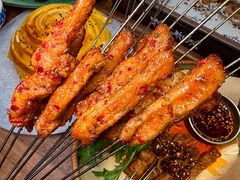-拾光与烟火丨炭火串烧·自贡小活鲜(西村大院店)