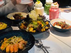 芝士蘑菇鲜虾意大利面-BE BRIGHT KITCHEN(正佳广场店)