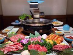 -明洞阿姨·韩式酱蟹烤肉·创意料理(三元桥店)