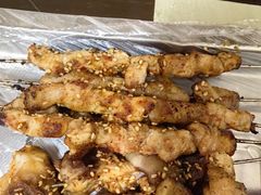 生筋-勃利地摊·勃立小串烧烤