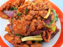 香葱爆三样-天天初二·天津传统捞面·天津特色菜(凌奥总店)