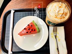 焦糖咖啡星冰乐-星巴克(古象大酒店店)