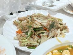 黄豆酱炒台山菜花-大欢喜饭店(江怡路店)