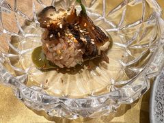 矶煮鲍鱼伴肝酱-鮨政·Omakase(港汇恒隆广场店)