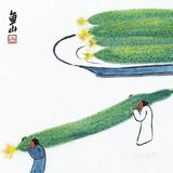 国画作品：小清新的国画作品欣赏[糖果][糖果]