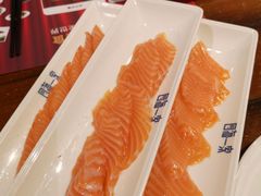 三文鱼刺身-四海一家自助餐(益田假日广场店)