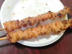 -老红桥炸灌肠牛肚锅烧烤(定福庄店)