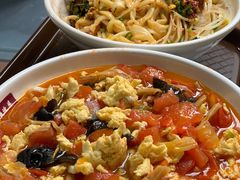 西红柿鸡蛋手工面-老陈婆手工面庄