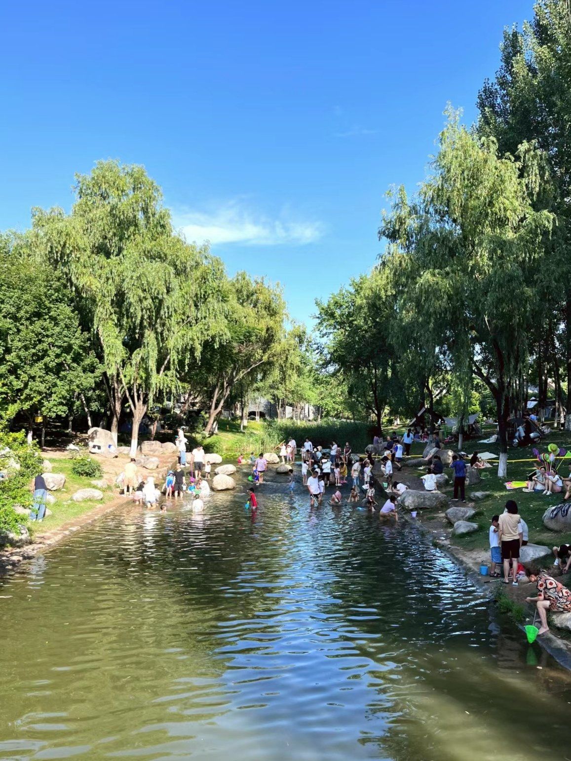 西安这5个免费公园收好   夏天玩水不再愁75