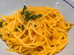 蟹黄咸蛋土豆丝-荆九爷爆炒桥头三嫩(夫子庙店)