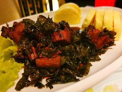龙井脆皮茶香肉-老头儿油爆虾·知味杭州(爱琴海购物中心)