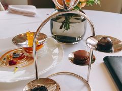 四格拼盘的甜品-Jean Georges