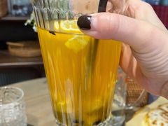 百香果蜜桃茶-艾蜜西餐厅(梅园店)