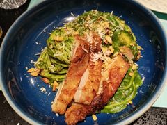 鸡肉松仁菠菜汁意面-西堤牛排(龙德广场店)