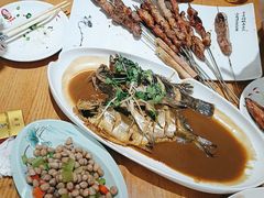 -天盛海鲜烧烤大排档·本地小海鲜·牟平腿穗子(幸福店)