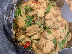 火焰豆腐包-朵朵开素食餐厅(后宰门街店)