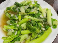 清炒白菜苔-钟掌勺忘不了地道湘菜(新天地假日广场店)