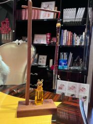 -凤鸣笔庄婴儿满月理发胎毛笔制作