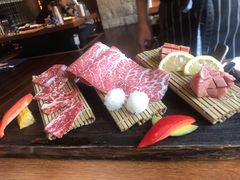 精品肉三拼-炎蔵牛舌烤肉