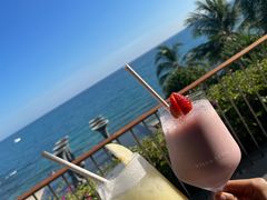 -日落吧·海景咖啡厅·餐酒吧·鸡尾酒·下午茶·乐队表演·浪漫夕阳·三亚文华东方酒店
