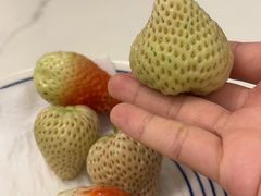 -尚田草莓姑娘白草莓采摘基地