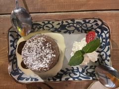 自制熔岩巧克力蛋糕-LA  PETANQUE(泰安路店)