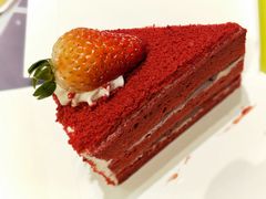 草莓红丝绒蛋糕-樂姿生活(万达广场店)