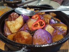 三杯茄子-七色云蔬食(喜邻里店)
