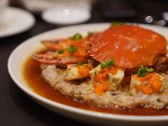 和乐蟹蒸手剁肉饼-广州文华东方酒店·江-由辉师傅主理