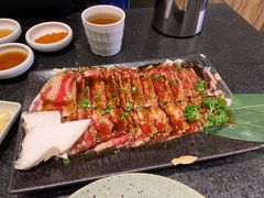 -草家酱蟹炭火烤肉店(珲春南路一店)