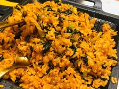 招牌海灵菇炒饭-老板娘的烤肉店(港湾广场店)