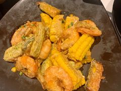 金沙黑南瓜焗虾-港丽餐厅(高德置地店)