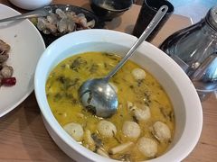 -海派美食·家宴海鲜青岛菜·石锅鲽鱼头(东方城店)